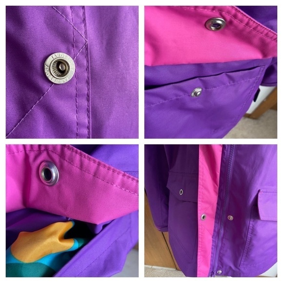 Womens Waterproof Hooded Olivia Jacket Size US 10Target Dry  UK 14 EU 42 Purple - Picture 4 of 16